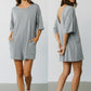 Becky Slate Oversized Romper