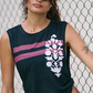 Free People Movement SPORT MODE MUSCLE LOGO / BLACK/CLOVE COMBO