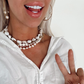 Glam Pearl Necklace