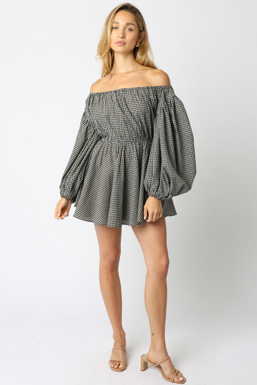 Aliyah Checkered Dress