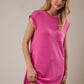 Sindy Pink Cap Sleeve Mini Dress
