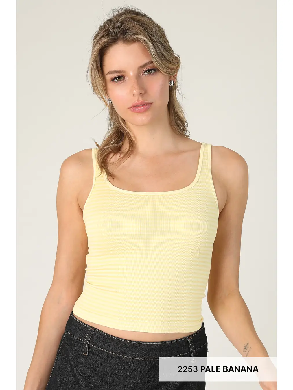 Striped Tank Top MULTIPLE COLORS