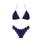 Waver Catcher Bikini Navy Bottoms