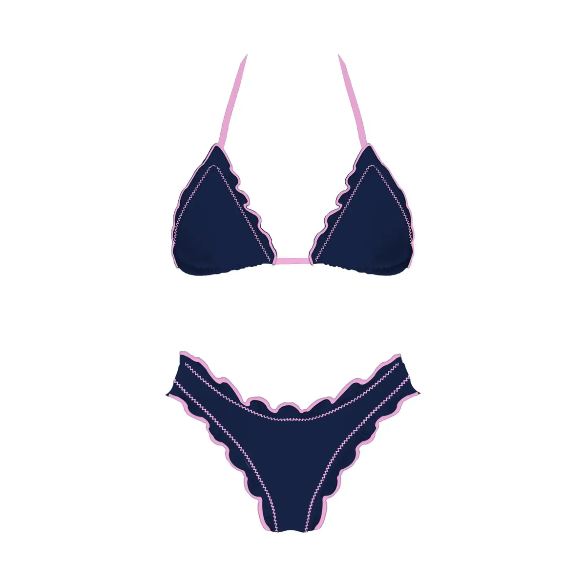 Waver Catcher Bikini Navy Bottoms