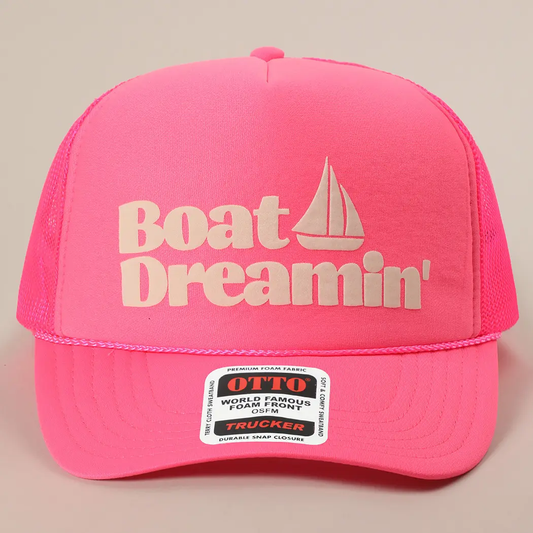 Boat Dreamin' Printed Mesh Back Cap