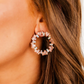 willow champagne earrings