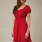 Sierra Red Dot Dress