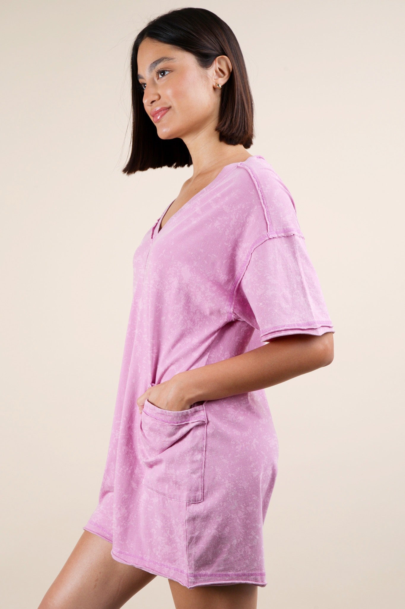 Jayla Orchid Romper