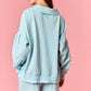 Polly Blue Sweatshirt