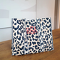 Black Leopard Tote Bag