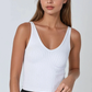 Wide Ribbed Tank Top MULTIPLE COLORS