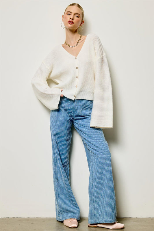 Maddy Ivory Cardigan