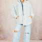 Iris blue jacket