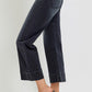 Risen high rise crop wide leg jeans