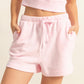 Hannah flowy shorts soft pink