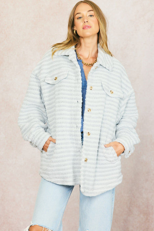Iris blue jacket