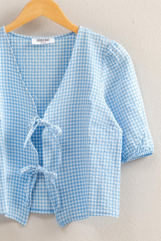 Haven blue top