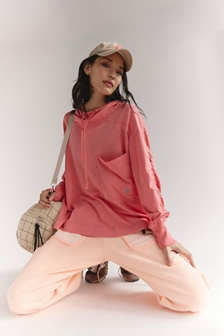 FP MOVEMENT HOT SHOT HOODED LAYER CODDY / HIBISCUS
