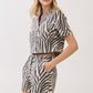 Taylor Zebra Set Shorts