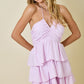 Dallas Lilac Pink Stripe Dress