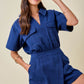Davina Denim Romper