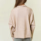 Darla Sand Striped Top