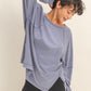 Hailey Long Sleeve Indigo
