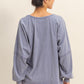 Hailey Long Sleeve Indigo
