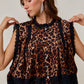 Sindy Leopard Top