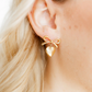 Ruthie gold earring
