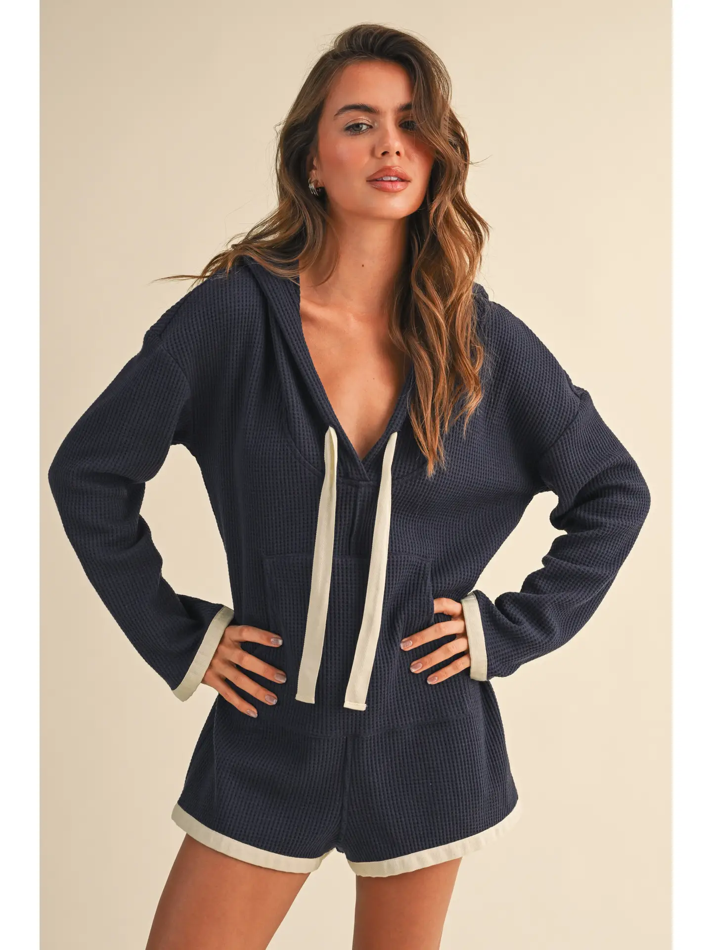 Kamila Waffle Romper