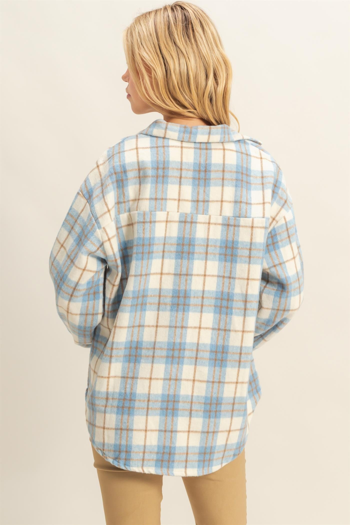 Harper Blue Shacket