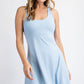 Tennis Romper Dress Blue Light