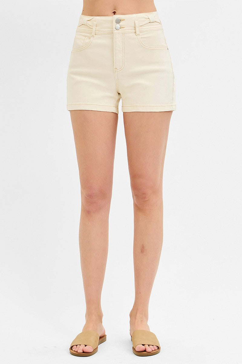 Risen Ivory Shorts