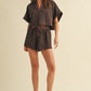 Kate Leopard Short Sleeve Set