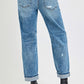 Risen Boyfriend Distressed Jeans