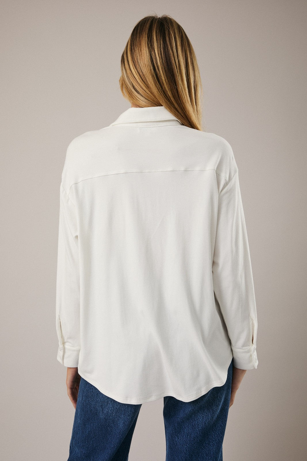 Sally White Button Down