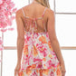 Isabella Pink Multi Dress