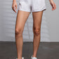 Active Short With Mesh White