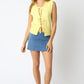 Olive yellow top