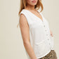 Willow Off White Vest