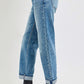 Risen Boyfriend Distressed Jeans