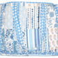 Bleu Chapelle | Large Quilted Ruffle Tote Bag