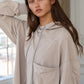 Brooke Taupe Hoodie