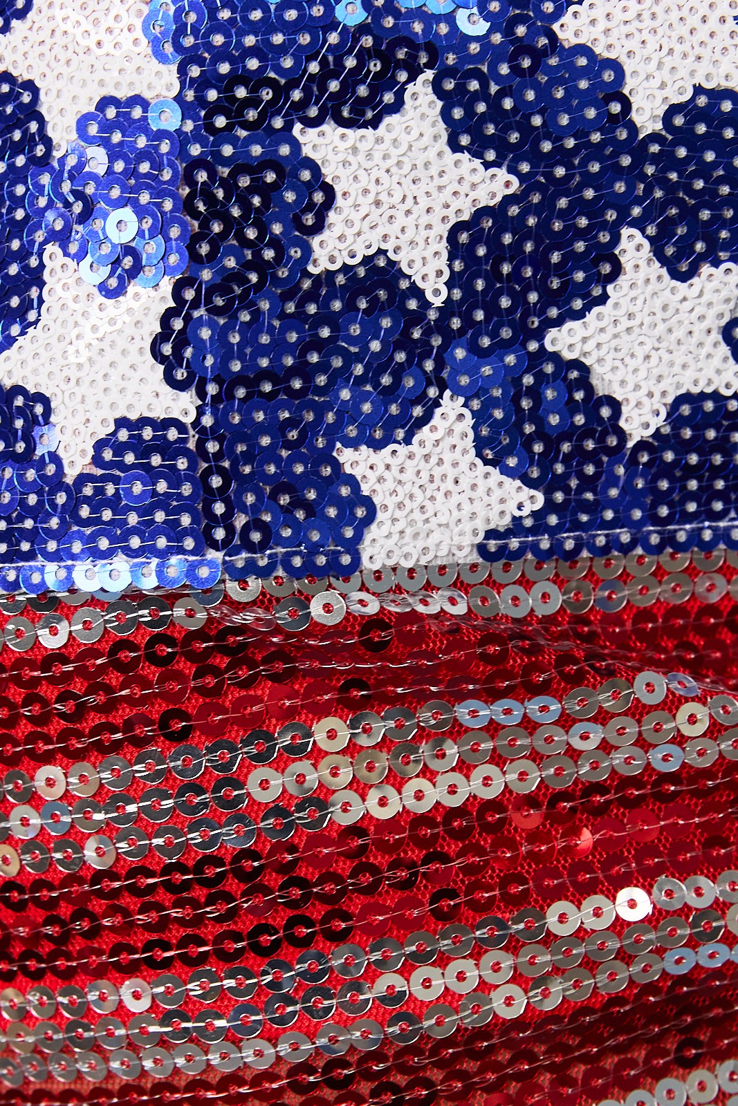 Lora Low Rise Usa Flag Sequins