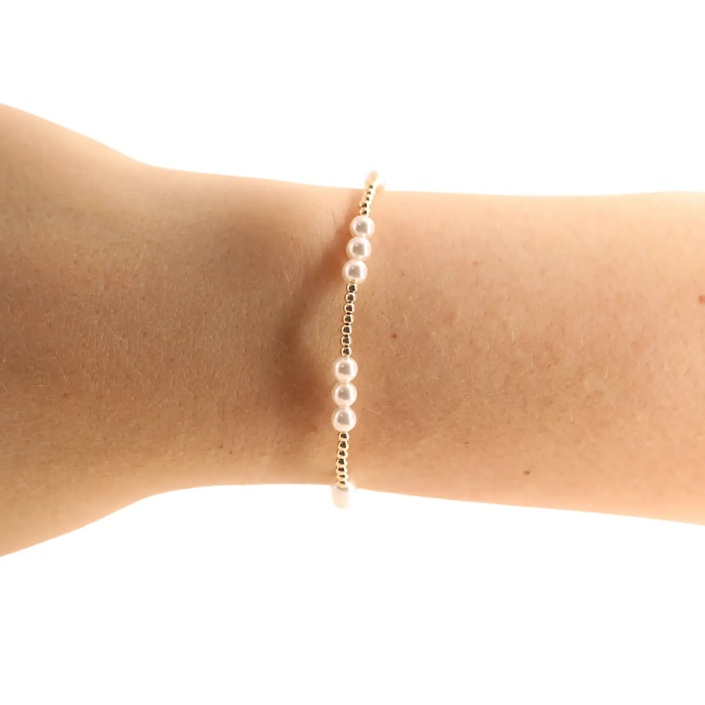 Ily Pearl Bracelet in Gold Standard 6.75 inch