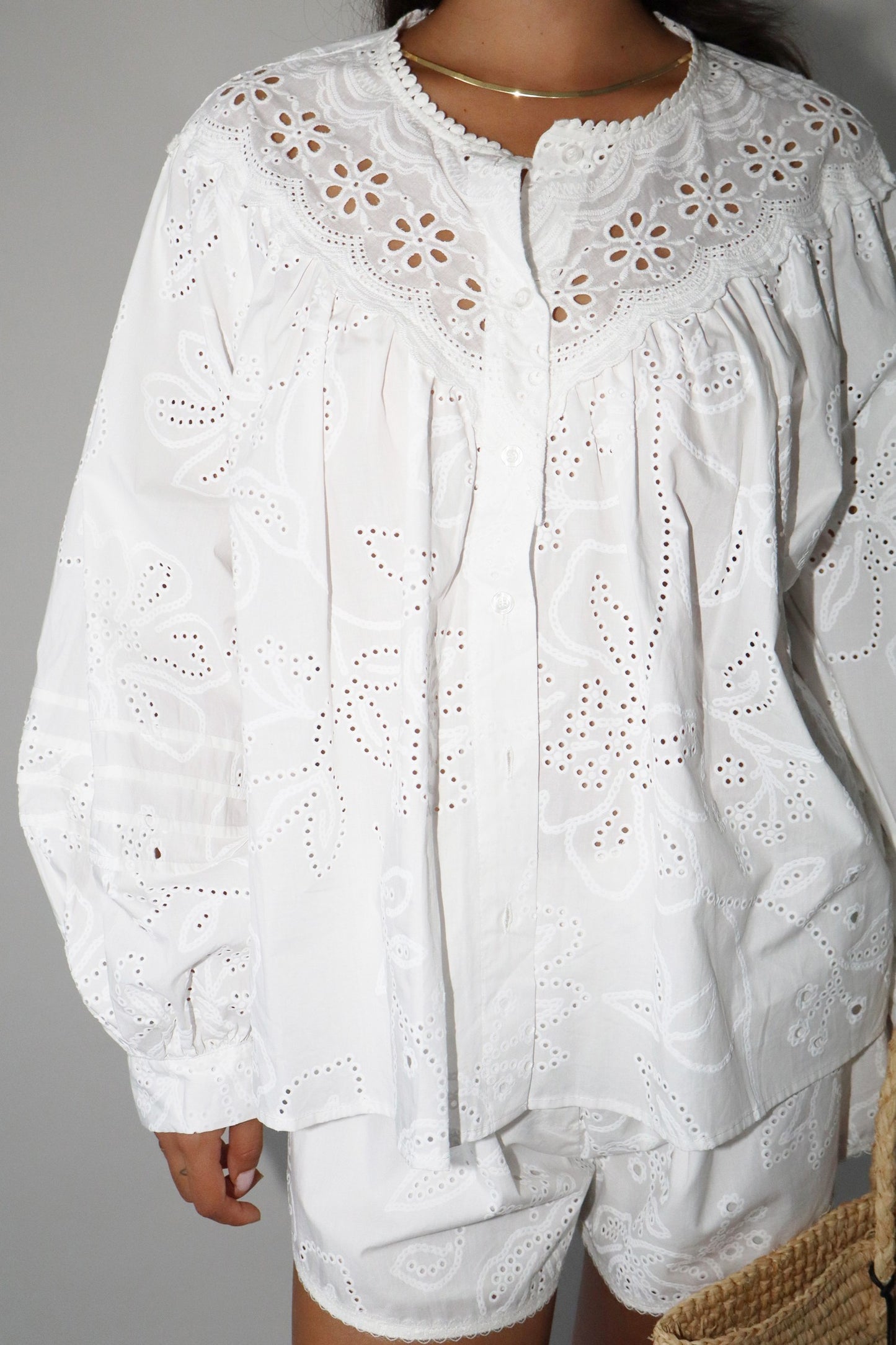 Brooklyn White Blouse