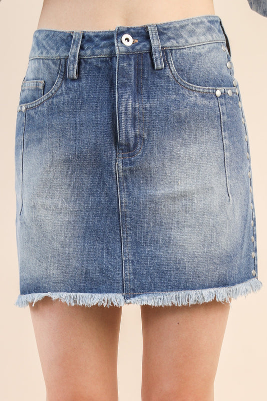 Julia denim skirt