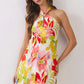 Tess Multi Halter Dress