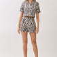 Taylor Zebra Set Shorts